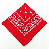 bandana rouge femme motif royalbandana
