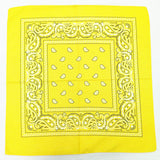 bandana jaune femme carré royalbandana