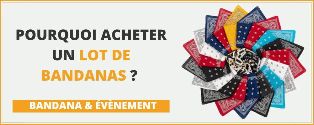 Pourquoi acheter un lot de bandanas ? Avantages, usages et conseils