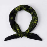 Bandana-Celeste-Jaune-plie