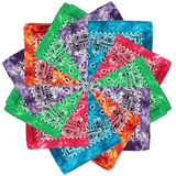 Lot-de-bandanas-délavés