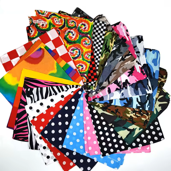 Lot-de-bandanas-multicolores
