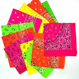 Lot de bandanas pour clubs et festivals