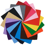 Lot de bandanas unis