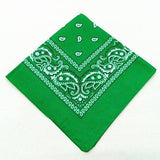 bandana vert femme motif royalbandana