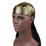 Durag Gold mannequin royalbandana