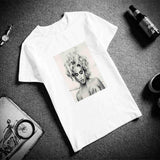 T-shirt Madonna Pin-up blanc RoyalBandana