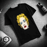 T-shirt Madonna Rétro noir RoyalBandana
