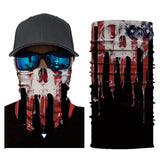 Bandana Tête de Mort USA ensemble RoyalBandana