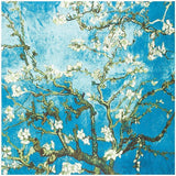 bandana arbre de vie fleurit bleu ciel